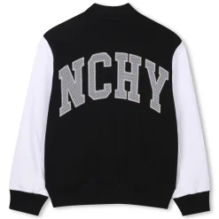 Two-tone fleece sweatshirt