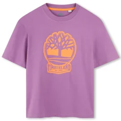 Two-tone T-shirt with logo