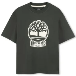 Two-tone T-shirt with logo