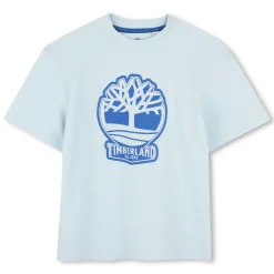 Two-tone T-shirt with logo