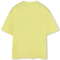 Two-tone T-shirt with logo