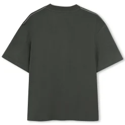 Two-tone T-shirt with logo