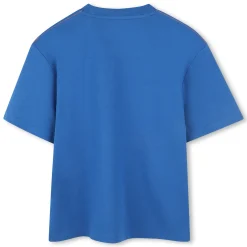 Two-tone T-shirt with logo
