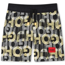 Water-repellent swim shorts