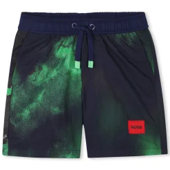 Water-repellent swim shorts