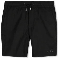 Water-repellent swim shorts