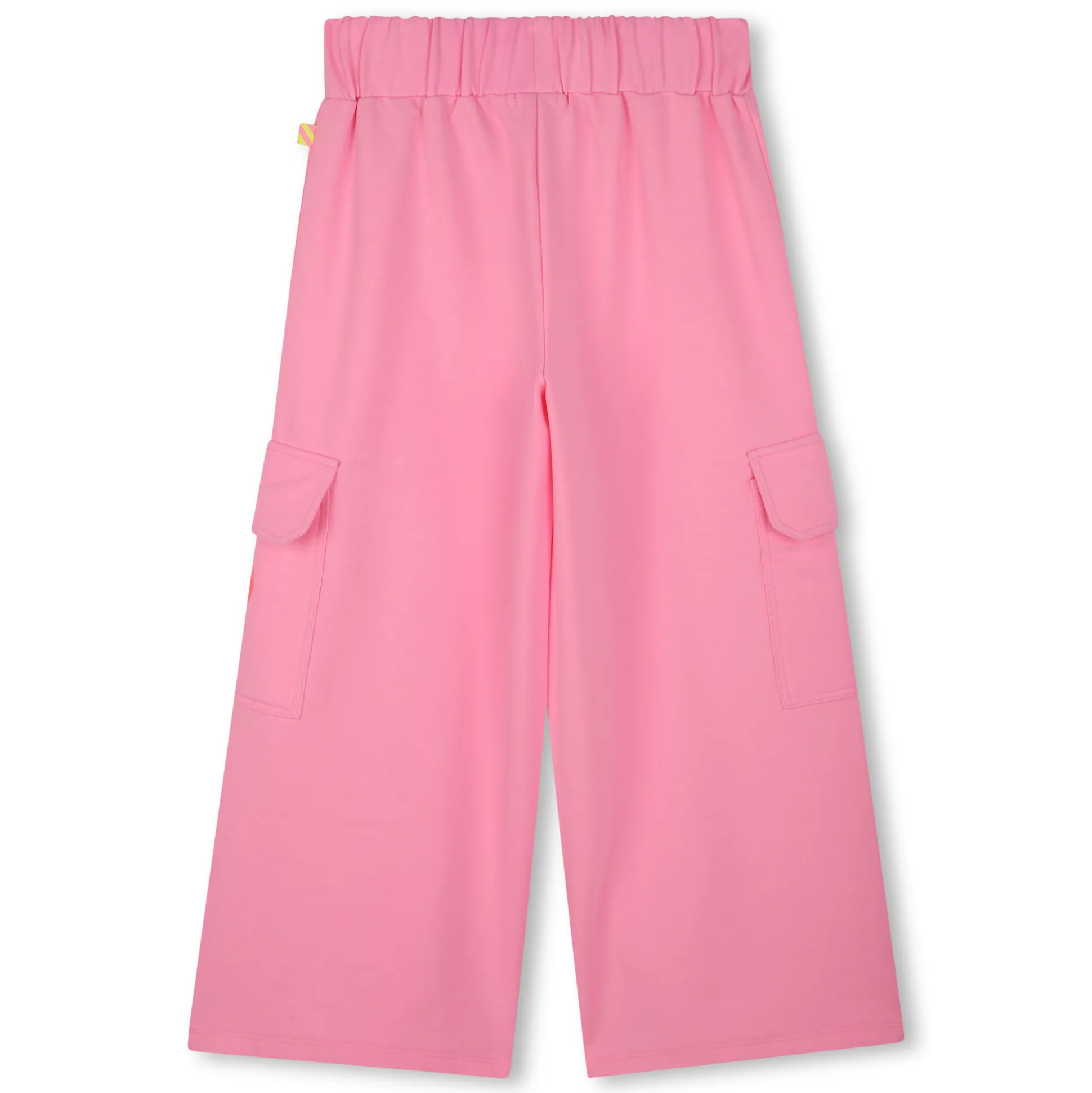 Wide-leg fleece trousers