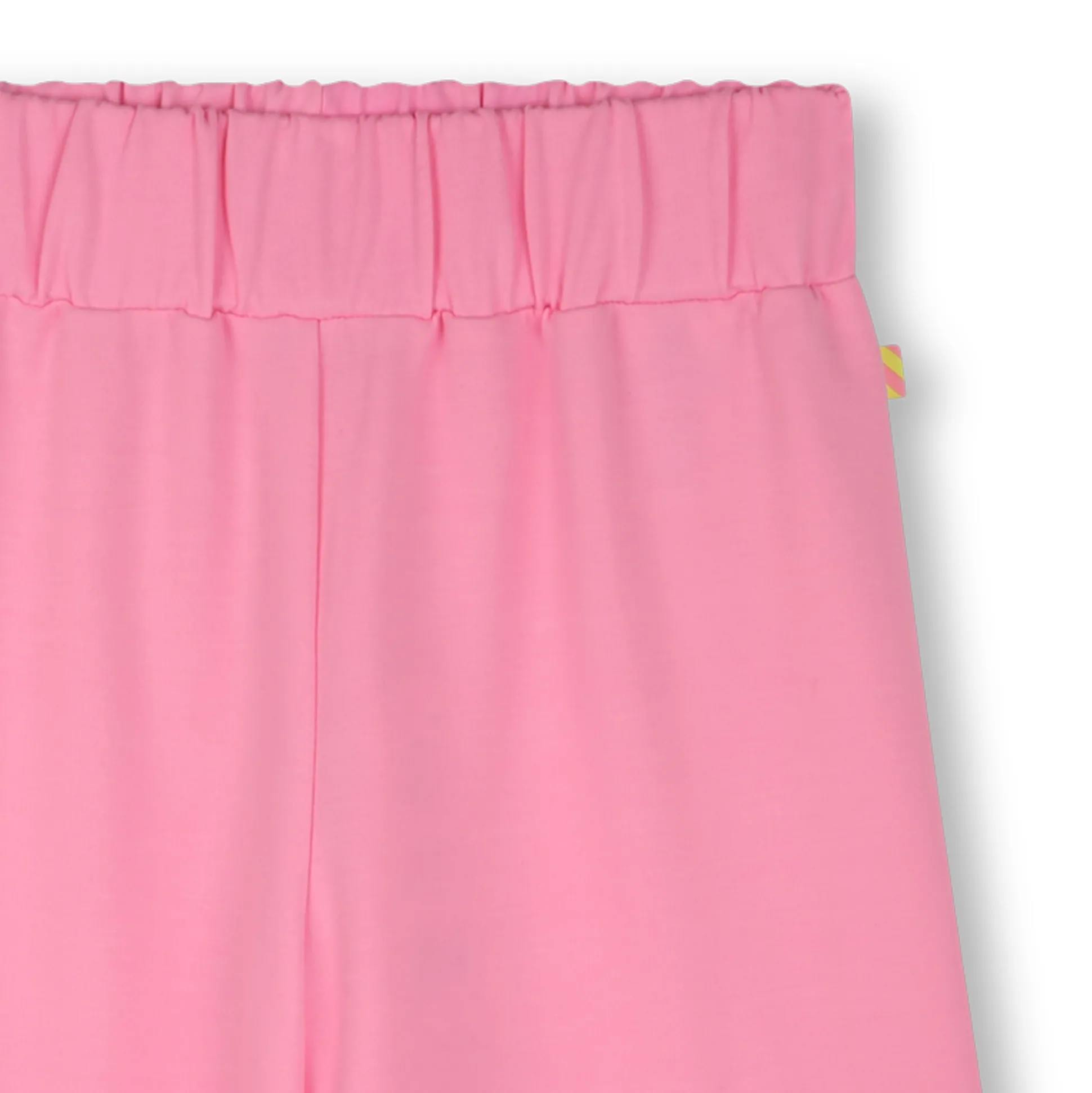 Wide-leg fleece trousers