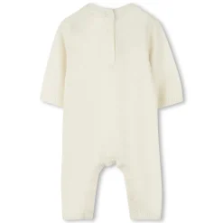 Wool and cashmere onesie