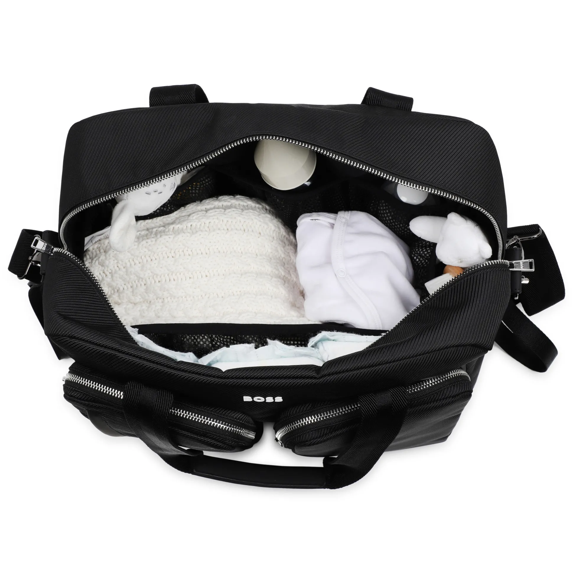 Zip-up changing bag