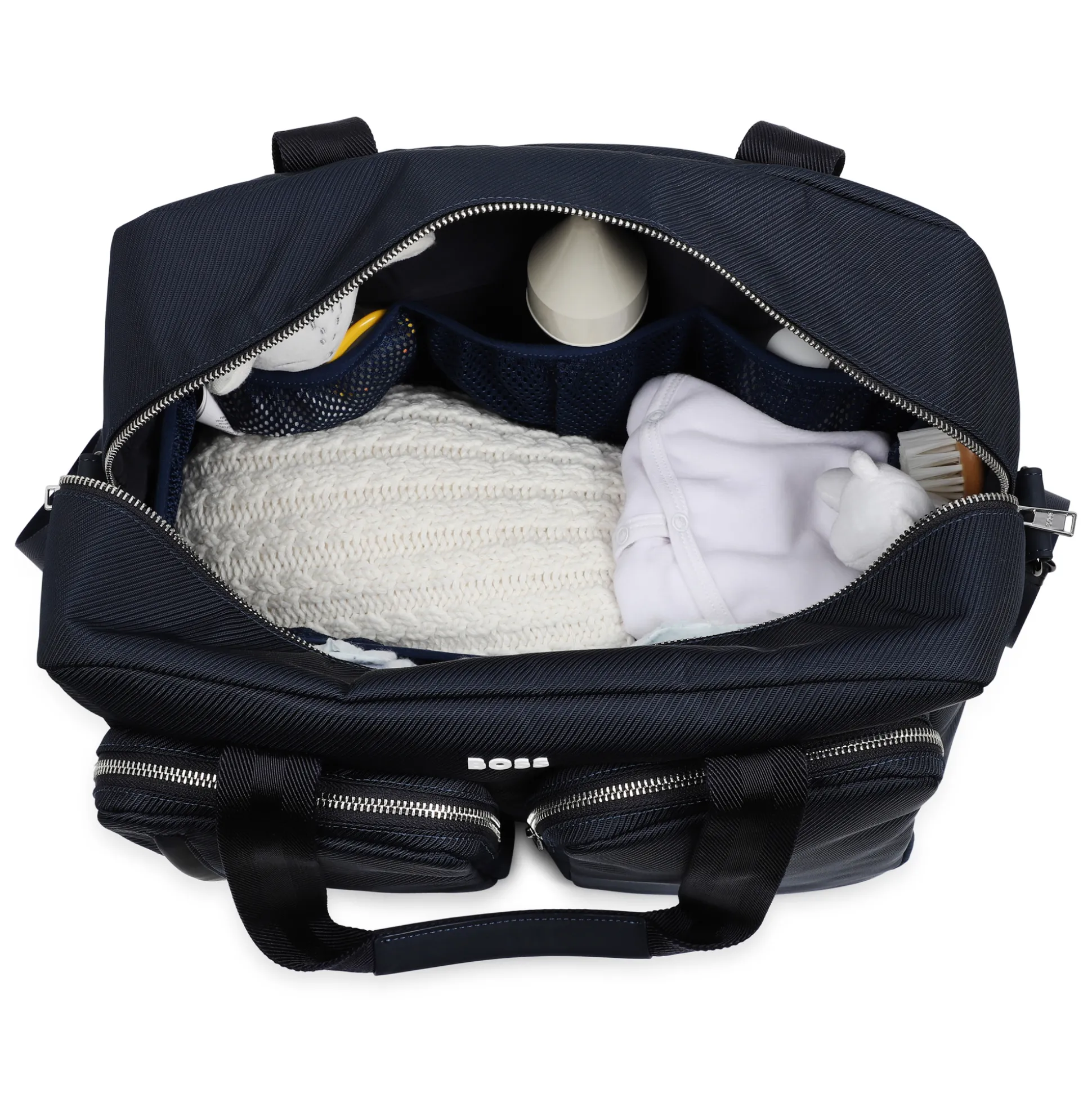 Zip-up changing bag