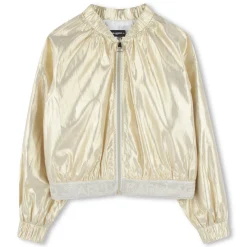 Zip-up formal cardigan