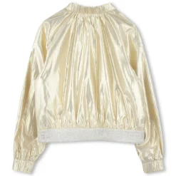 Zip-up formal cardigan