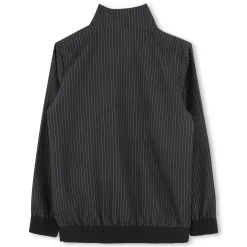 Zip-up high neck sweatshirt