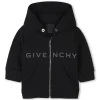 Zip-up hooded sweatshirt