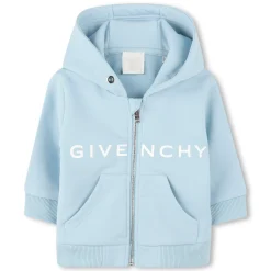 Zip-up hooded sweatshirt