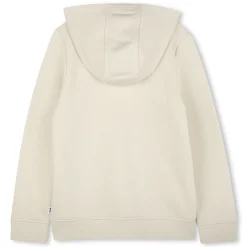 Zip-up hooded sweatshirt