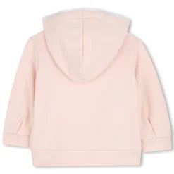 Zip-up hooded sweatshirt