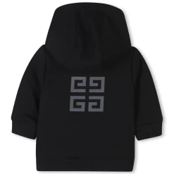 Zip-up hooded sweatshirt