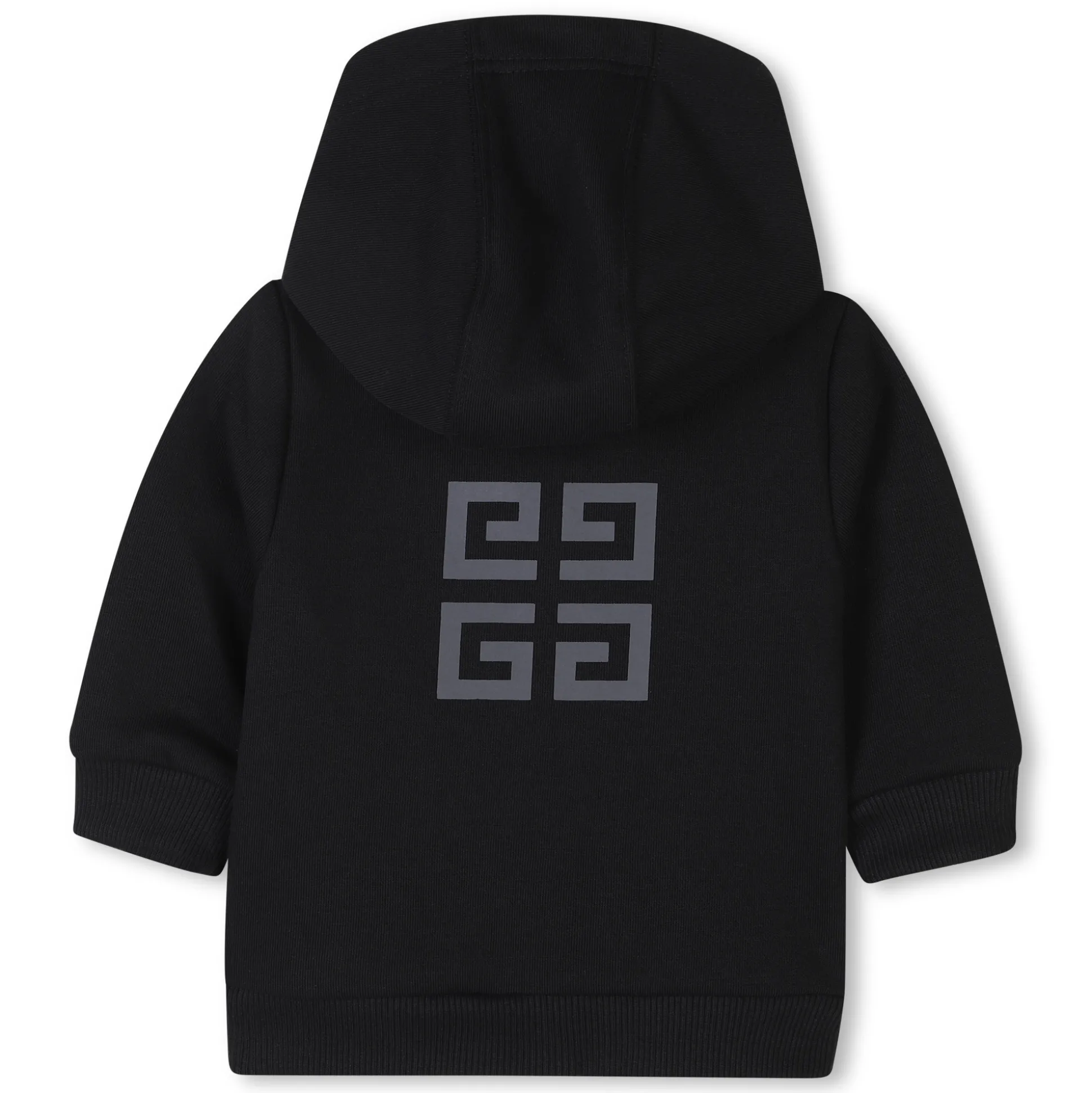 Zip-up hooded sweatshirt