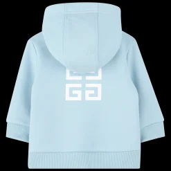 Zip-up hooded sweatshirt