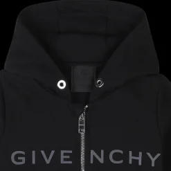 Zip-up hooded sweatshirt