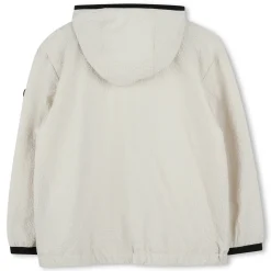 Zip-up hooded windbreaker