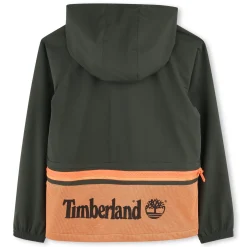 Zip-up hooded windbreaker