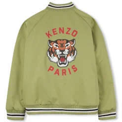 Zip-up jacket with lining