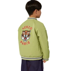 Zip-up jacket with lining