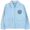 Zip-up jogging sweatshirt