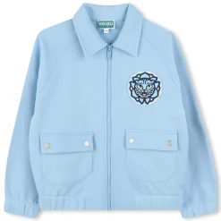 Zip-up jogging sweatshirt